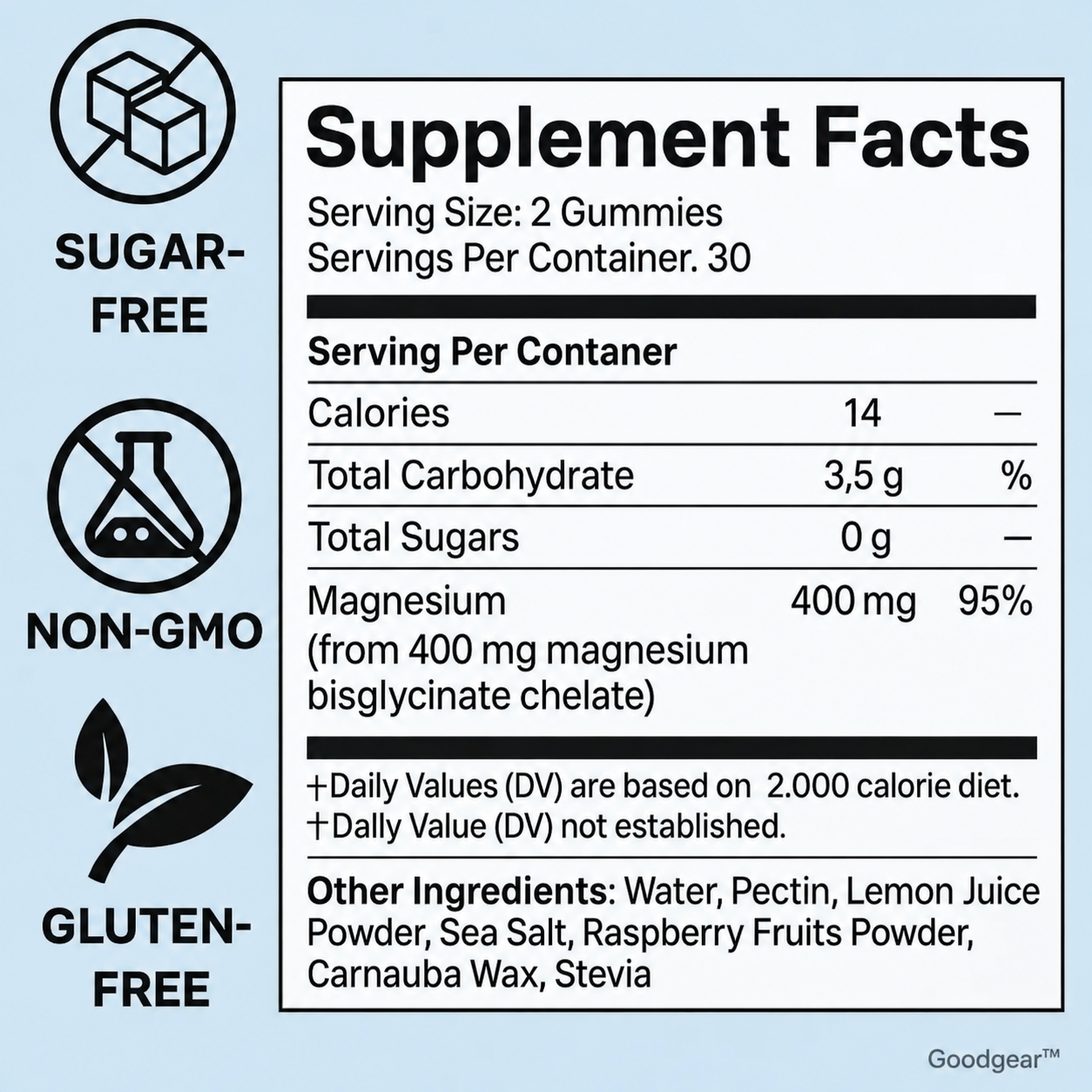 Magnesium Bisglycinate Gummies